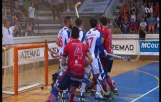 Confusion en Hockey lors du FC Porto vs Oliveirense